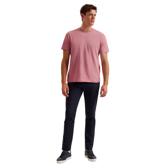 Ted Baker Wiskin Regular Rosa T-shirt Med Logotyp - Image 5