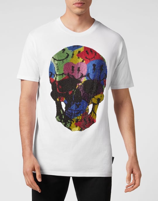 T-Shirt Round Neck Smile - Image 2