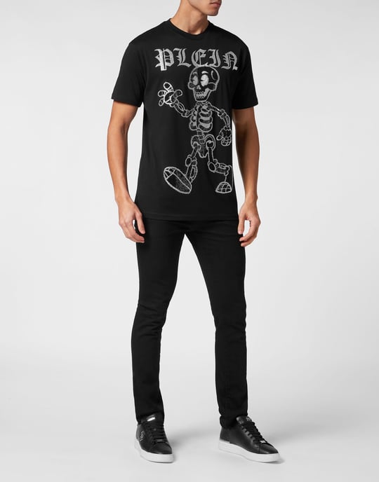 T-Shirt Round Neck Skeleton - Image 4