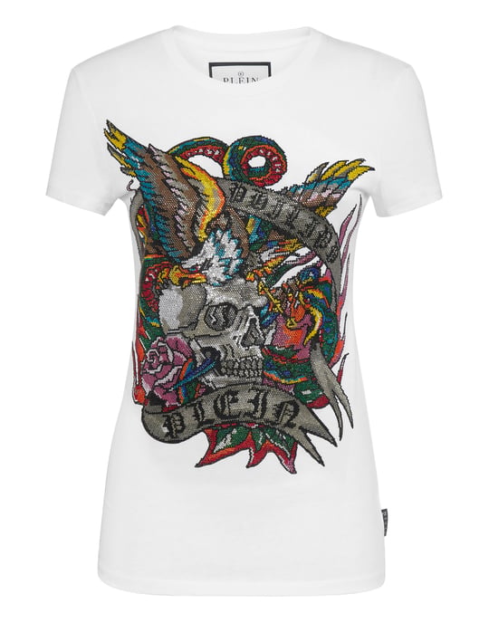 T-Shirt Med Rund Hals Tattoo - Image 1