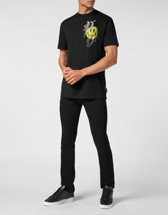 T-Shirt Round Neck Smile - Image 4