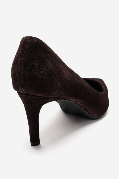Clyde Leren Stiletto Spitse Neus Pump - Image 6