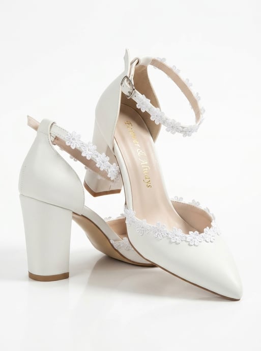 Alisa Blokhak Bruids Spitse Neus Pump - Image 5
