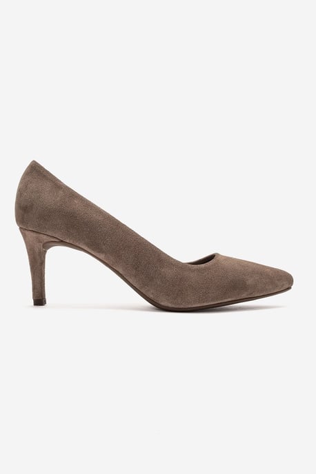Clyde Leren Stiletto Spitse Neus Pump - Image 2