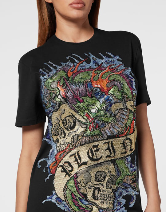 T-Shirt Dress Short Tattoo - Image 5