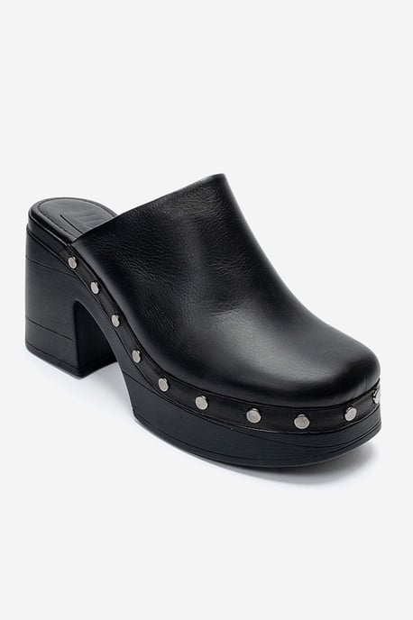 Bellune Leren Sandaal met Blokhak en Platform - Image 3