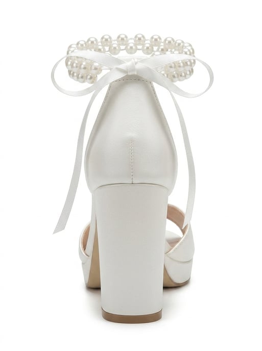 Tiara Klackrosett Bruddsandal - Image 3