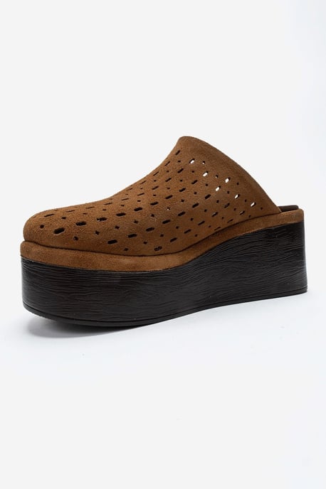 Lune Läder Platå Sandal - Image 3