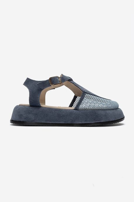 Lurelia Läder Platå Sandal - Image 4