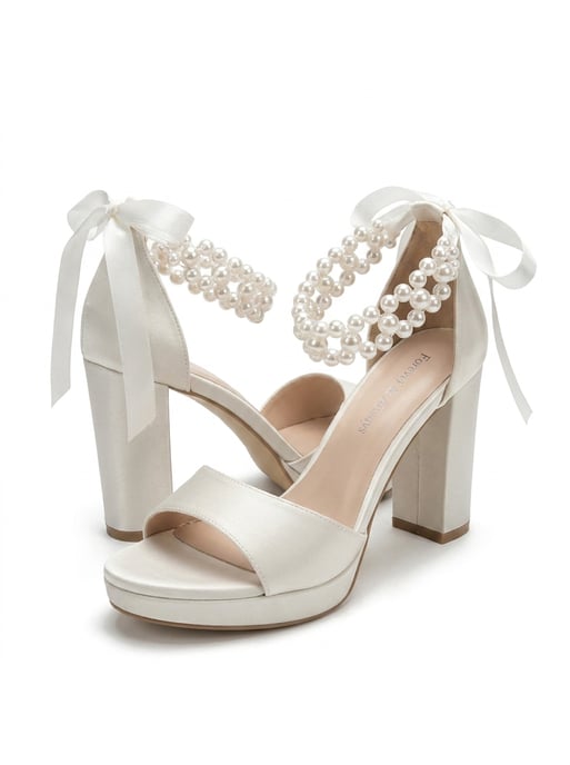 Ksenia Platå Brudalsandal - Image 4