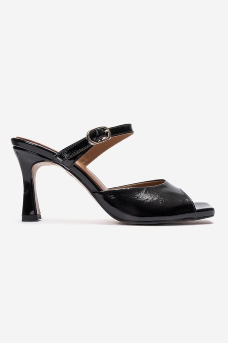 Urael Leren Stiletto Bandsandaal - Image 4