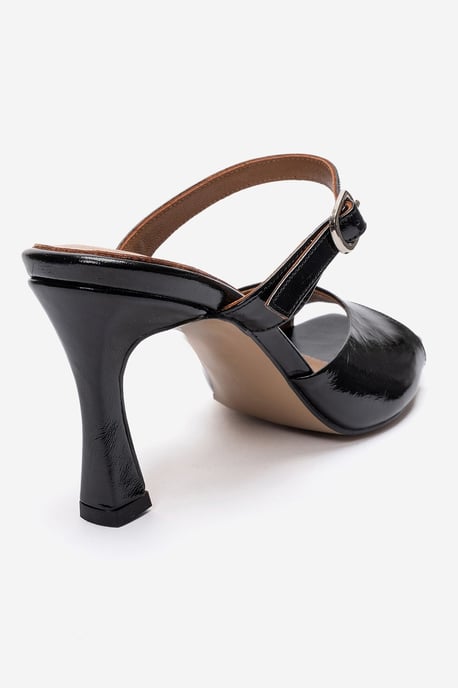 Urael Leren Stiletto Bandsandaal - Image 5