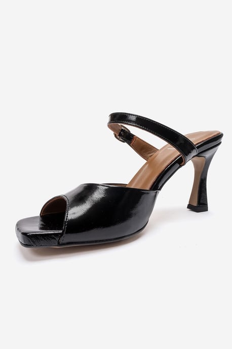 Urael Leren Stiletto Bandsandaal - Image 6