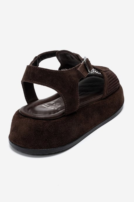 Lurelia Läder Platå Sandal - Image 5