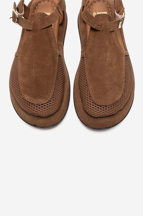 Lurelia Läder Platå Sandal - Image 5