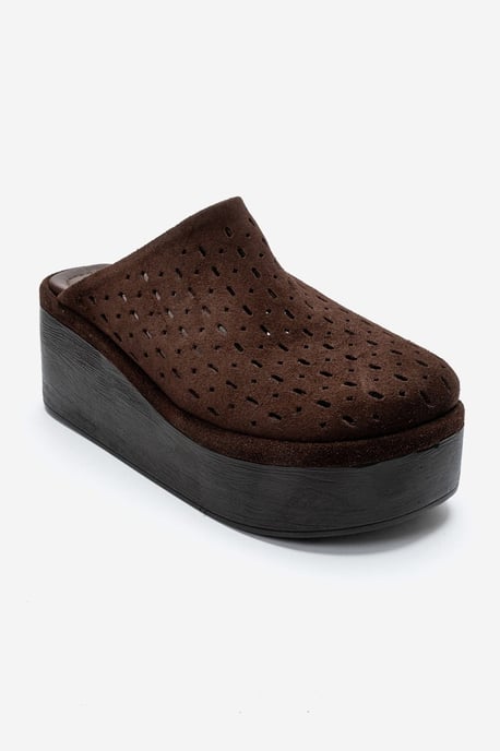 Lune Läder Platå Sandal - Image 3
