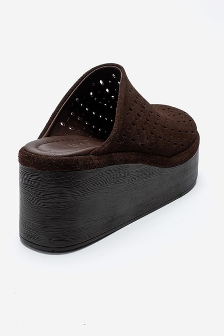Lune Läder Platå Sandal - Image 5