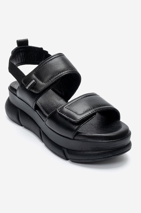 Heleste Sandalett i Läder med Platåsula - Image 4