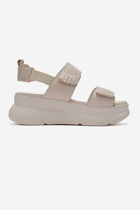 Heleste Sandalett i Läder med Platåsula - Image 4