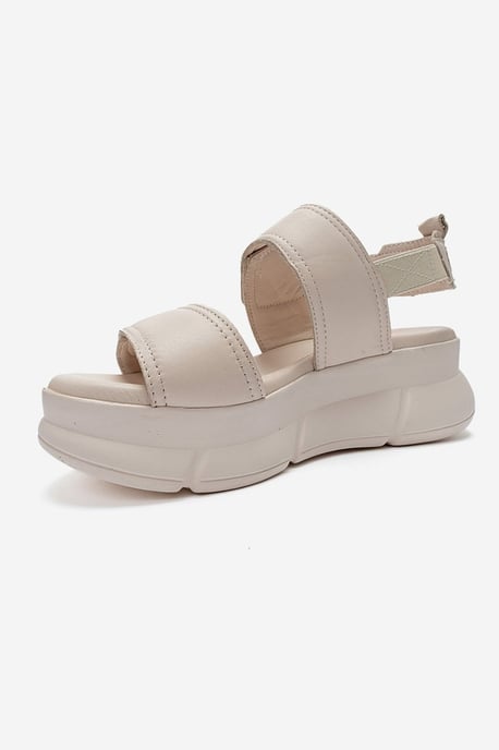 Heleste Sandalett i Läder med Platåsula - Image 6