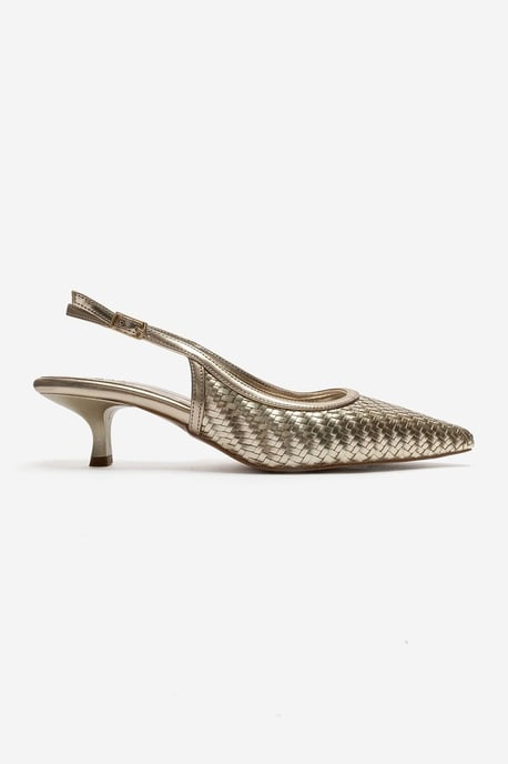 Alvessia Kitten Heel Slingback Pump - Image 4