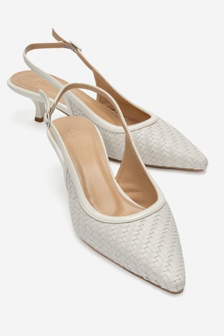 Alvessia Kitten Heel Slingback Pump - Image 1