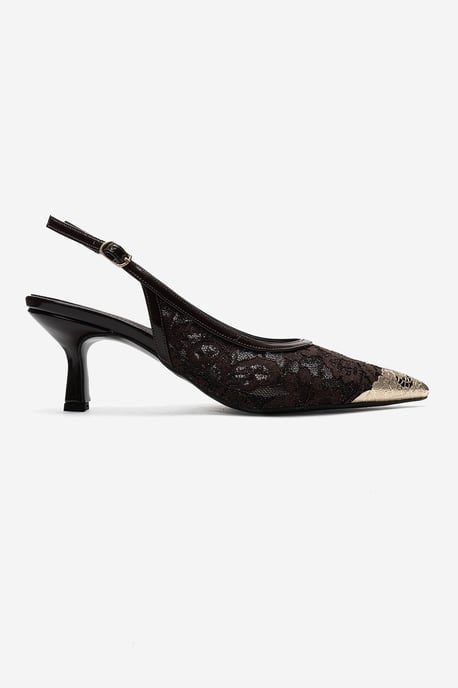 Clem Lace Slingback Pump - Image 2