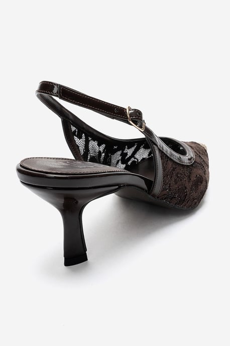Clem Lace Slingback Pump - Image 6
