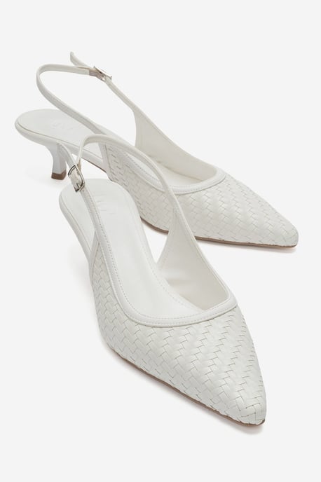 Fendrix Kitten Heel Slingback Pump - Image 1