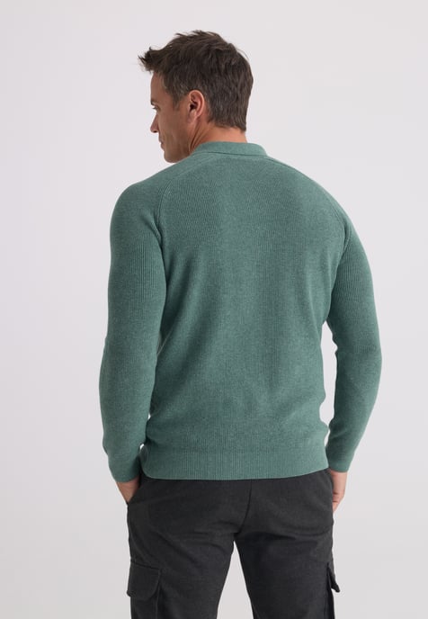Pullover Polo Collar Pullover - Image 4