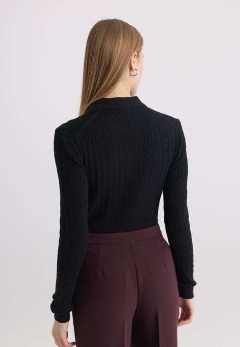 Pullover Pullover With Polo Collar - Image 4