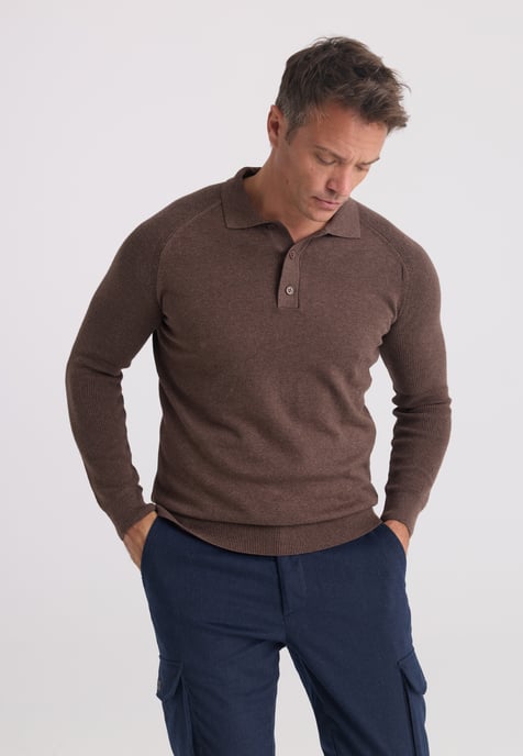 Pullover Polo Collar Pullover - Image 1