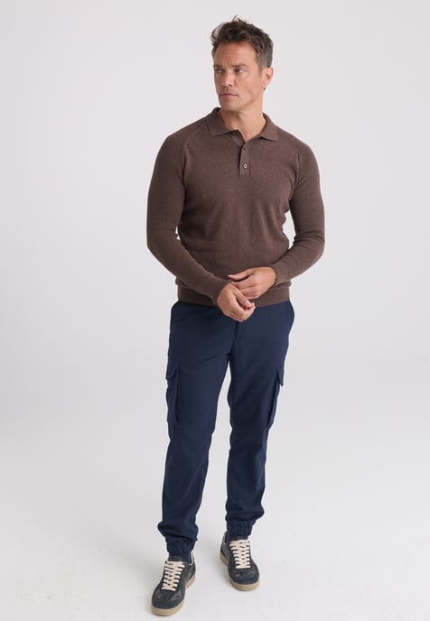 Pullover Polo Collar Pullover - Image 2
