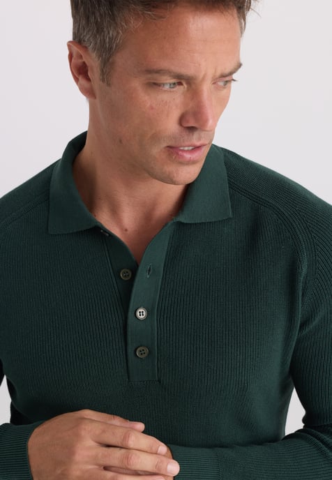 Pullover Polo Collar Pullover - Image 3