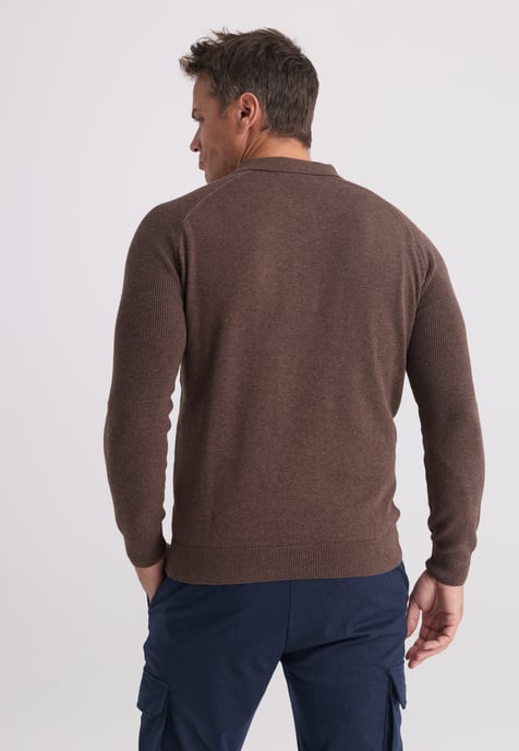 Pullover Polo Collar Pullover - Image 5