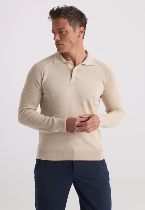 Pullover Polo Collar Pullover - Image 3