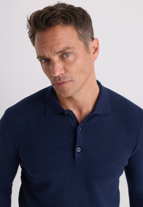 Pullover Polo Collar Pullover - Image 3
