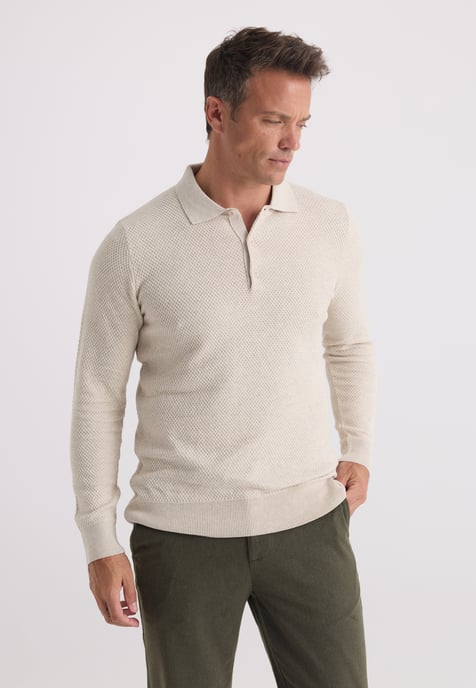 Pullover Polo Collar Pullover - Image 1