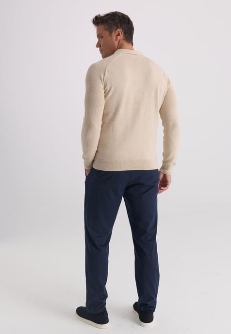 Pullover Polo Collar Pullover - Image 5