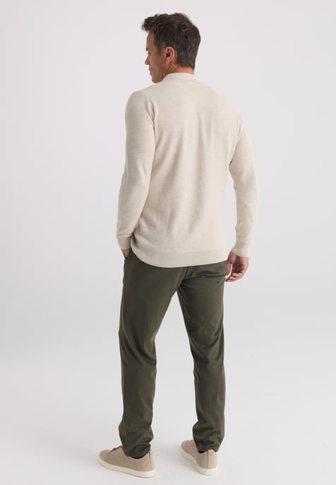 Pullover Polo Collar Pullover - Image 5