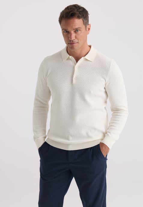 Pullover Polo Collar Pullover - Image 1