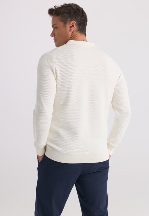 Pullover Polo Collar Pullover - Image 4