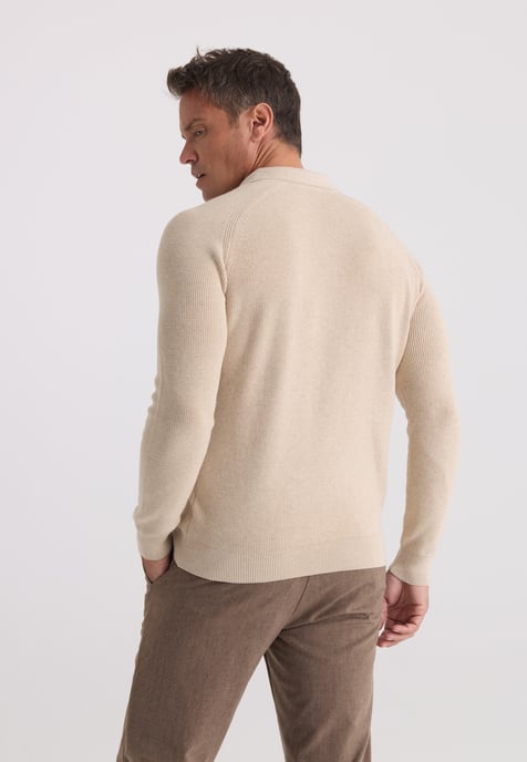 Pullover Polo Collar Pullover - Image 4