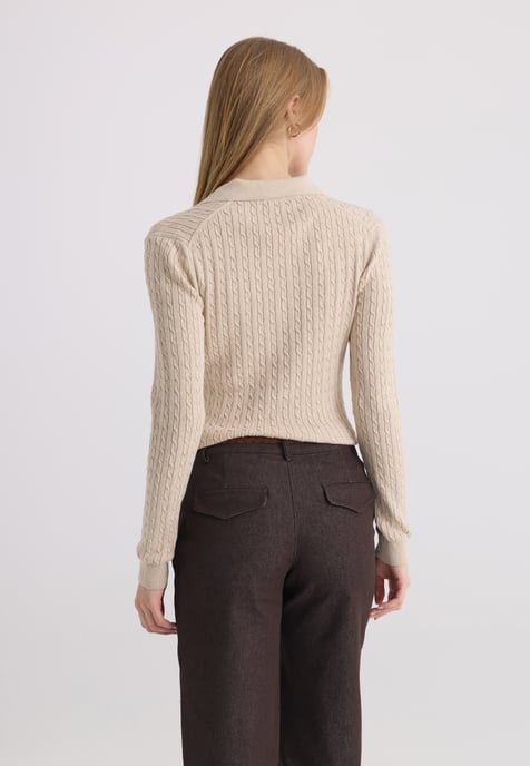 Pullover Pullover With Polo Collar - Image 4
