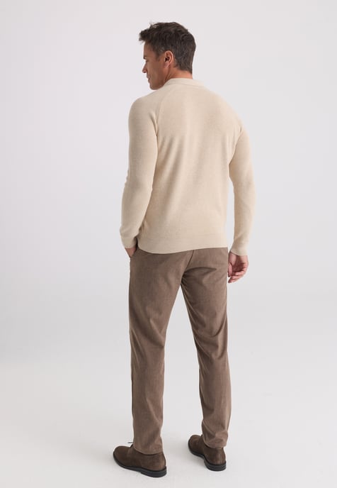 Pullover Polo Collar Pullover - Image 5