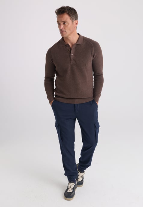 Pullover Polo Collar Pullover - Image 2
