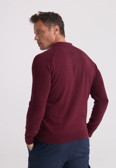 Pullover Polo Collar Pullover - Image 4