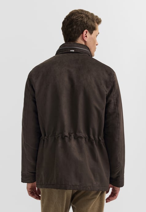 Bugatti Herren Jas Premium Suede met opstaande kraag - Image 2
