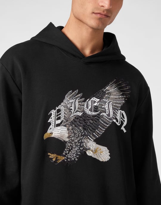 Hooded Sweatshirt Eagle - Image 5