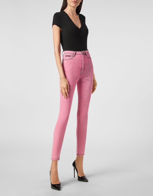 Jeggings Med Extra Hög Midja - Image 4